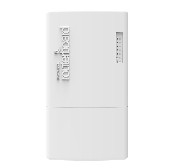 MikroTik CRS105-5S-FB 4xSFP Switch f&ouml;r utomhusbruk, RJ45-modul ing&aring;r,