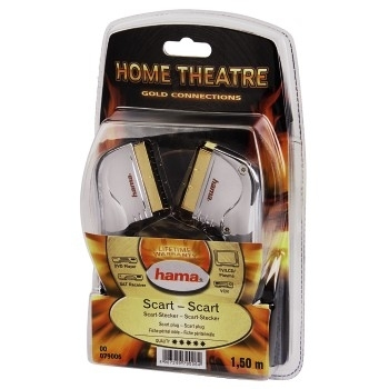 Hama SCART-kaapeli, 1,5 m, musta