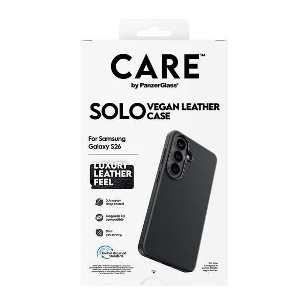 PanzerGlass Care Case Solo - Samsung Galaxy S26, Black