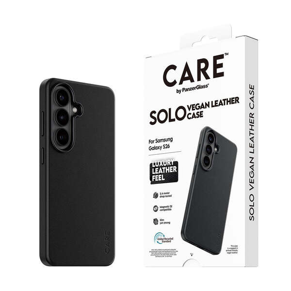 PanzerGlass Care Case Solo - Samsung Galaxy S26, Black