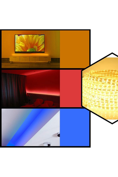 WOOX Smart LED Strip 5m RGB + Warm White, IP65 Certified