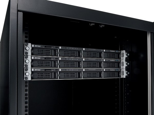 BUFFALO TeraStation 5400 Rack WD Red 8TB NAS &amp; iSCSI 4x2TB 2xGigabit RAID 0/1/5/6/10