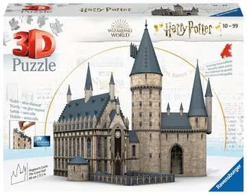Ravensburger Harry Potter: Hogwarts Cas - 3D puzzle, 540pcs.