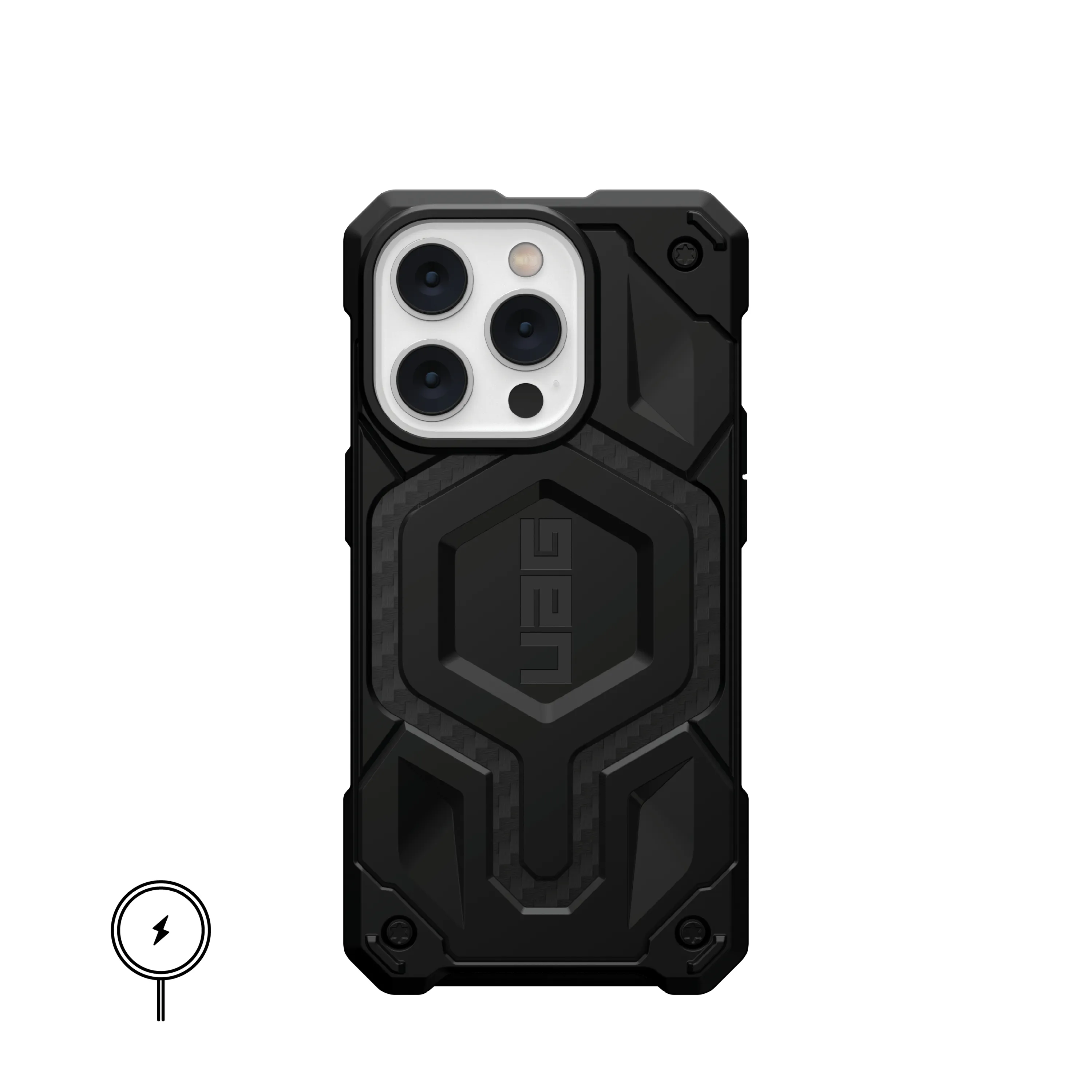 UAG Monarch Pro MagSafe, iPhone 14 Pro - Case, Carbon Fiber