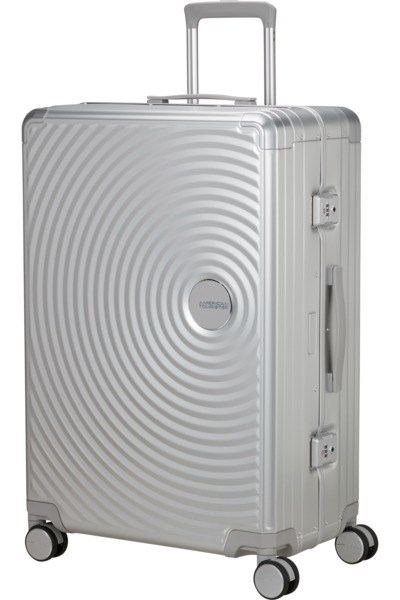 AMERICAN TOURISTER Soundbox Aluminium 77 Large Luggage, Silver