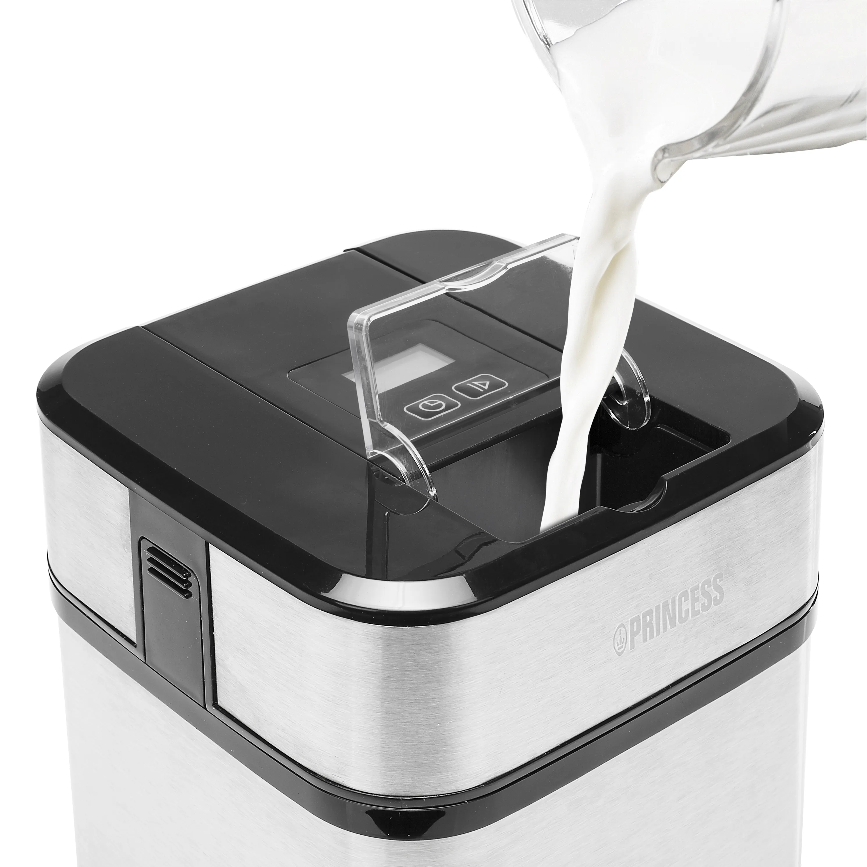 Princess 282605LCD  - ice cream maker, stainless, 1.5l