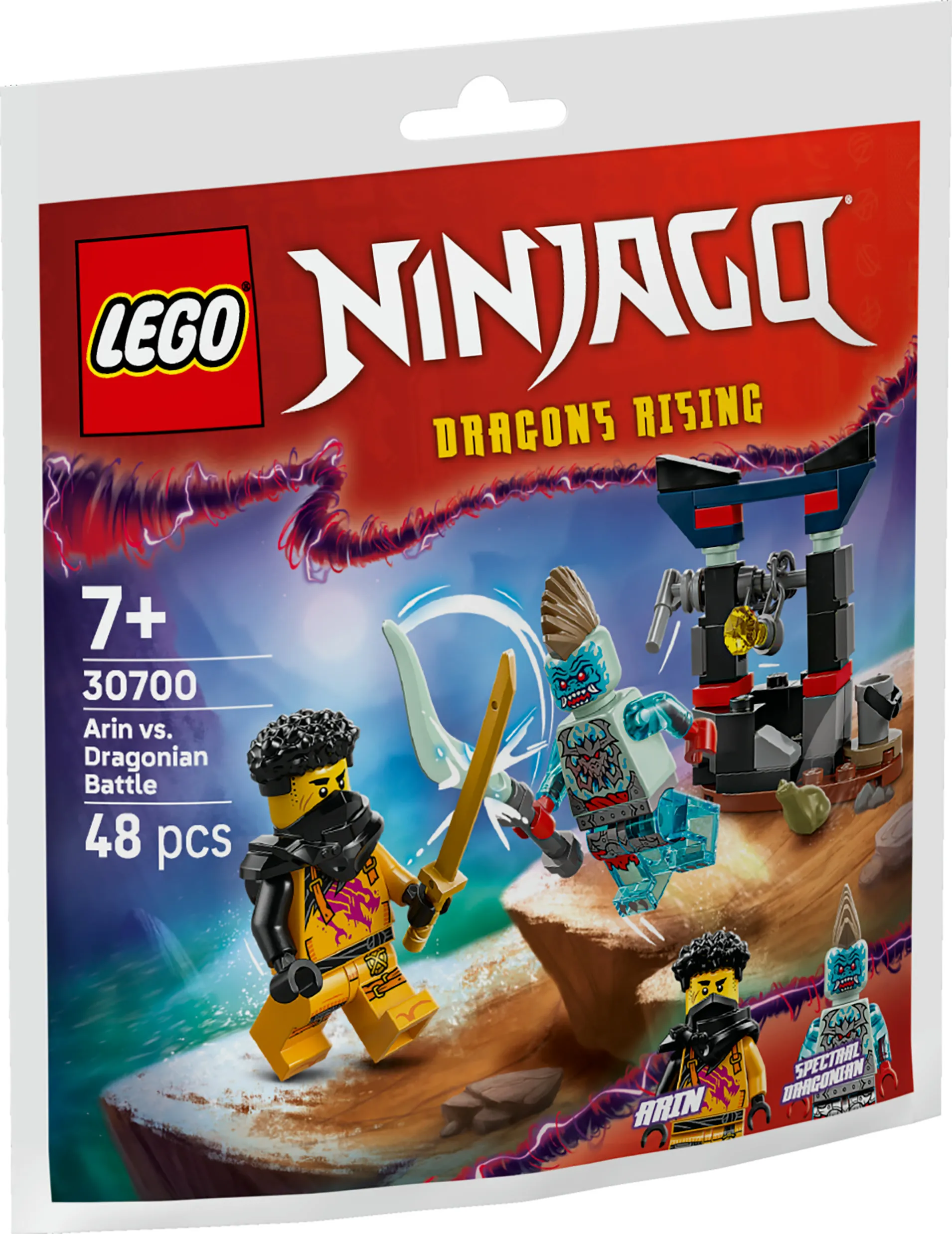 LEGO NINJAGO Arinin ja dragonialaisen taistelu 30700