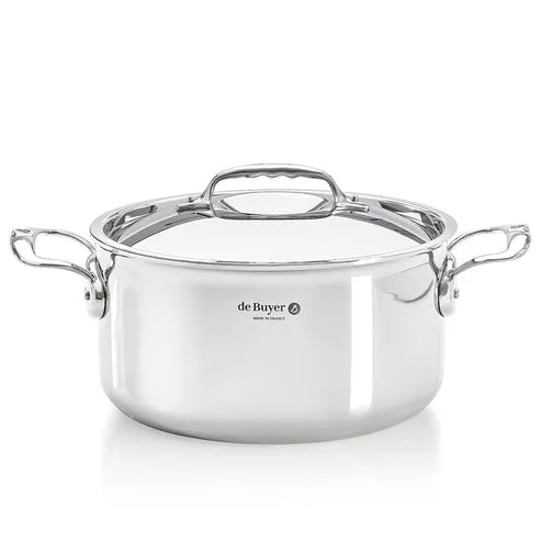 De Buyer Affinity -pata kannella, 28 cm, 8,8 L, ruostumaton teräs