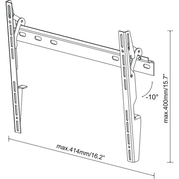 Mount Massive MNT 202 Kallistuva sein&auml;teline, 32-55"
