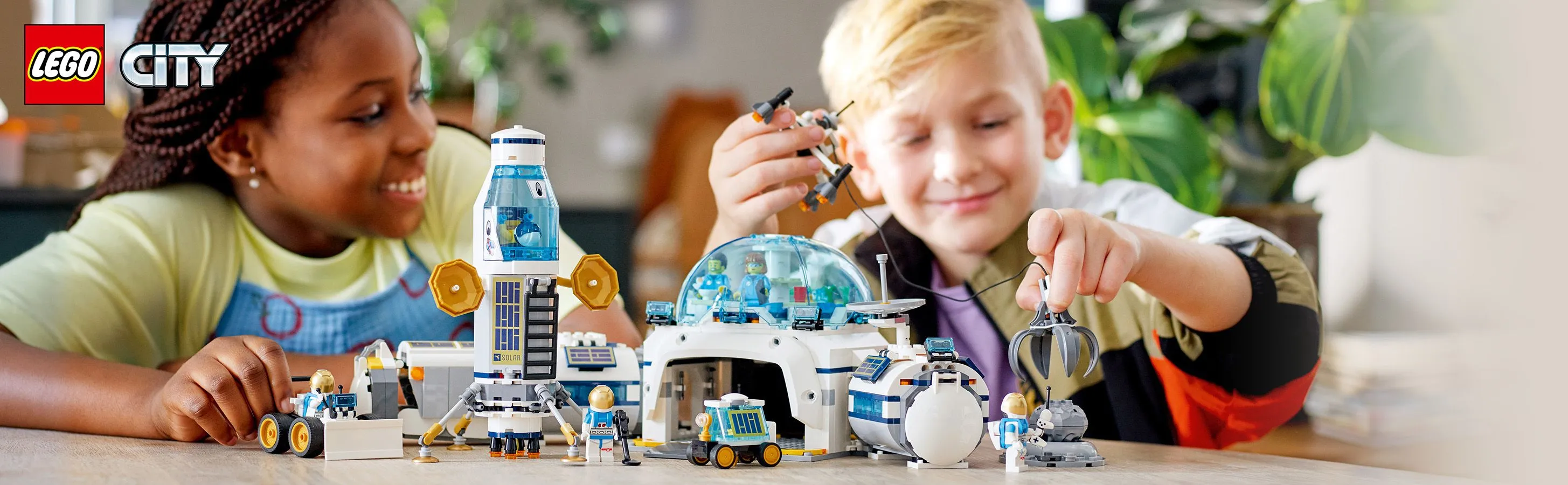 Lego City - m&aring;nforskningsbas 60350