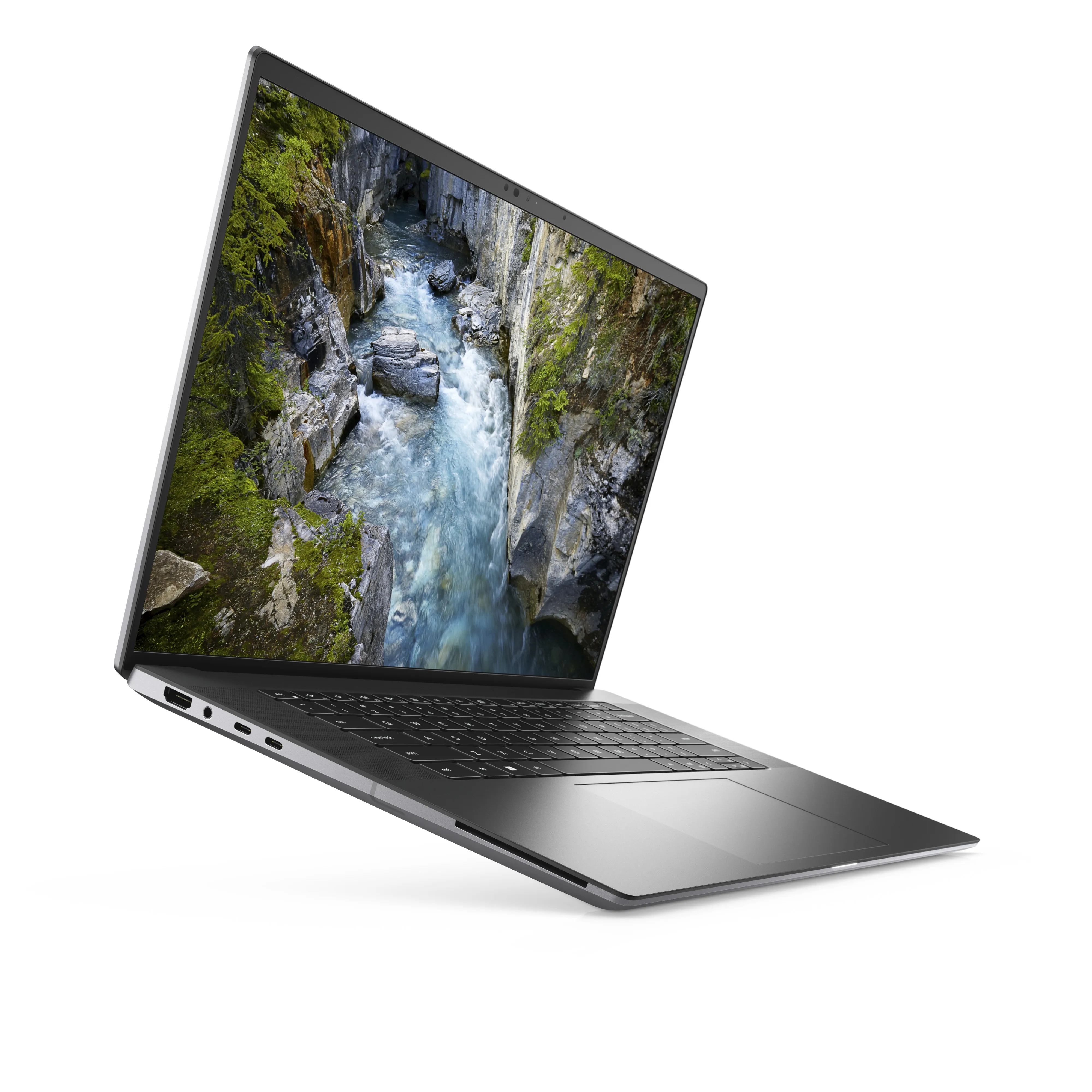 Dell Precision 5680 16" i9-13900H, 32 Gt, 1 Tt, RTX 3500, Win 11 Pro -kannettava, titaaniharmaa