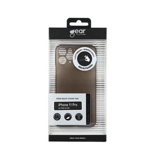 GEAR Ultra Slim, iPhone 11 Pro -suojakuori, Musta