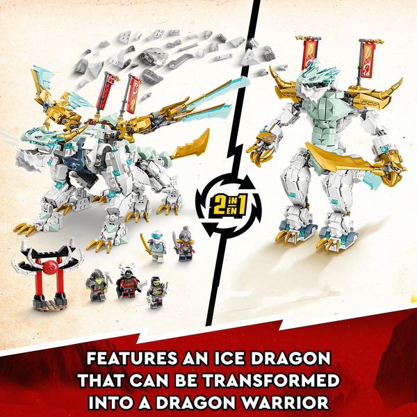 Lego Ninjago Zanes Ice Dragon 71786