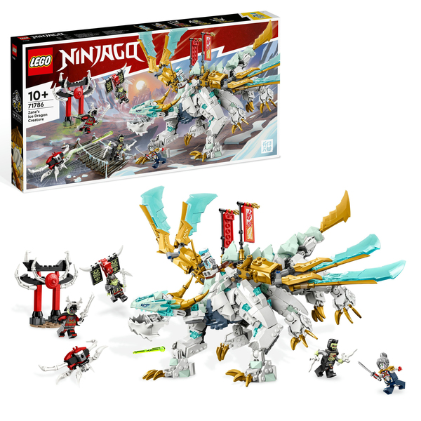 Lego Ninjago Zanes Ice Dragon 71786
