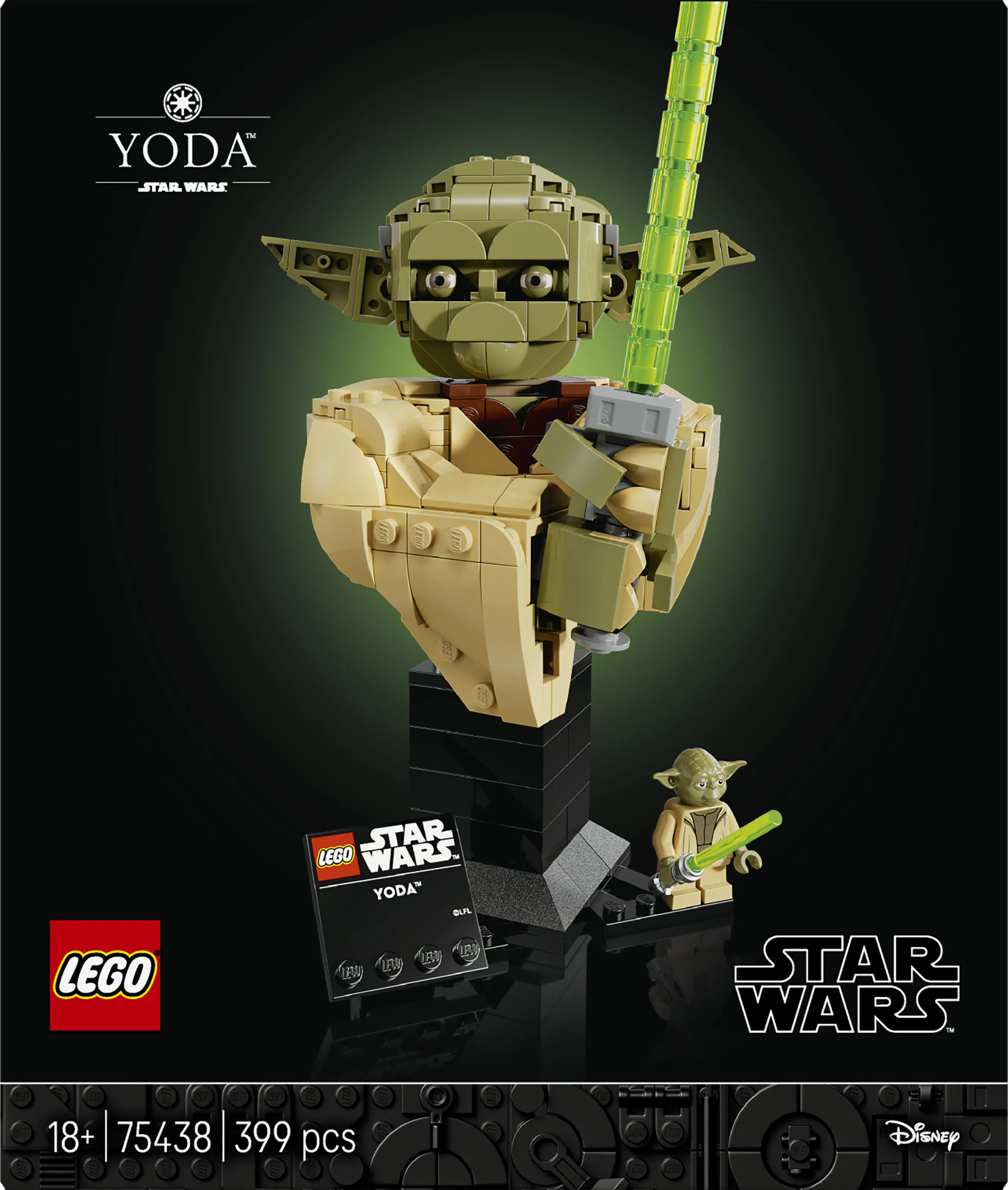 LEGO Star Wars Yoda Bust 75438