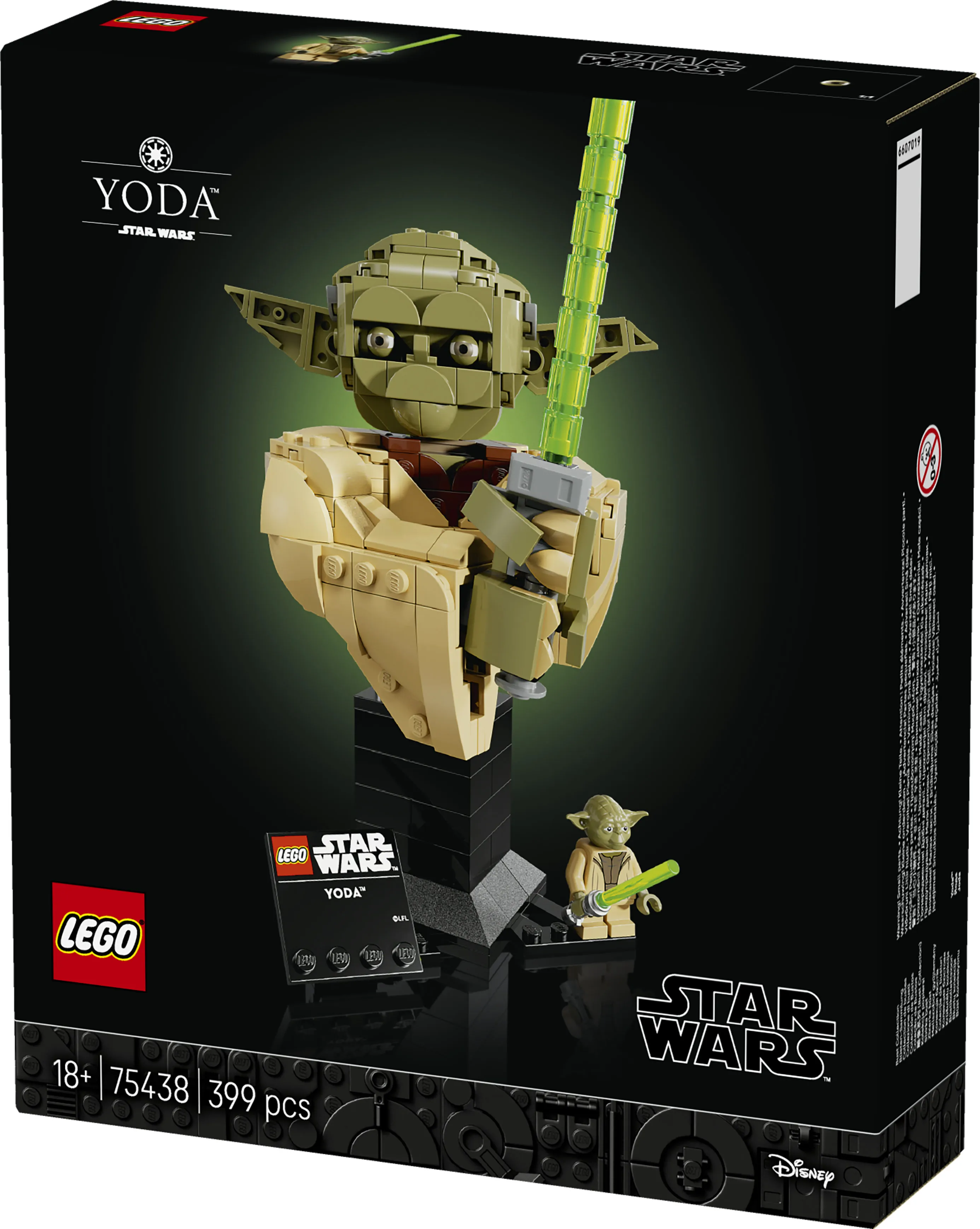 LEGO Star Wars Yoda Bust 75438