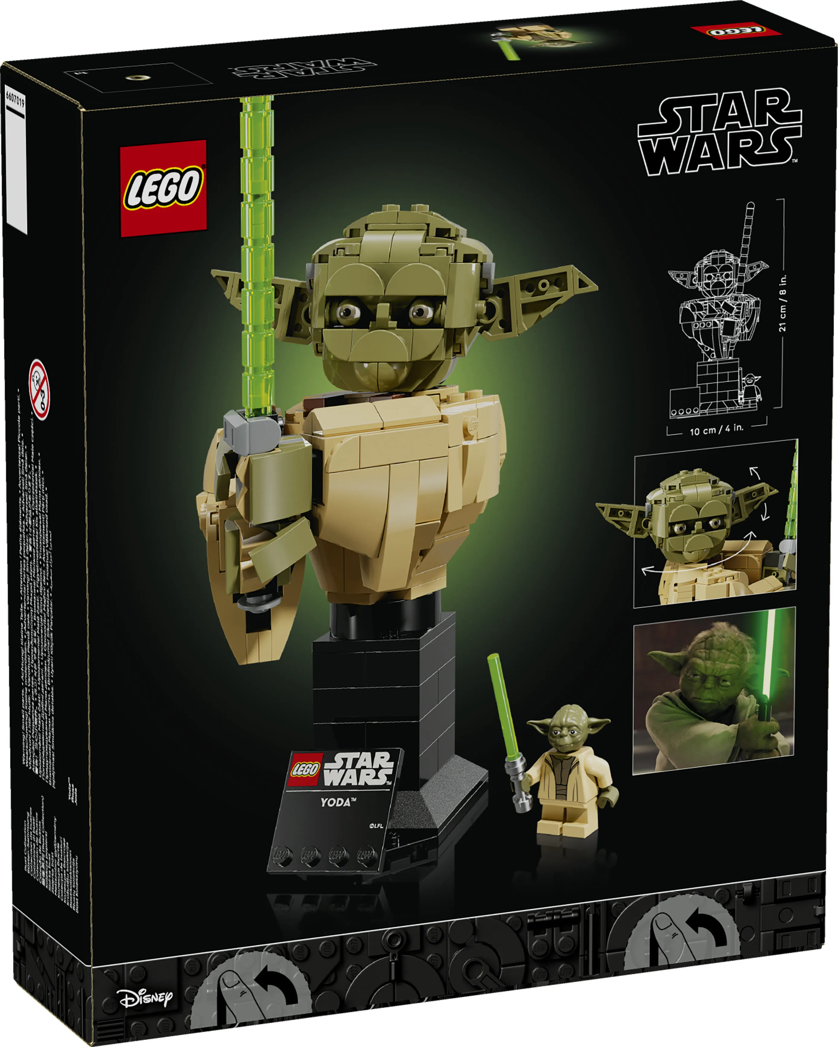 LEGO Star Wars Yoda Bust 75438