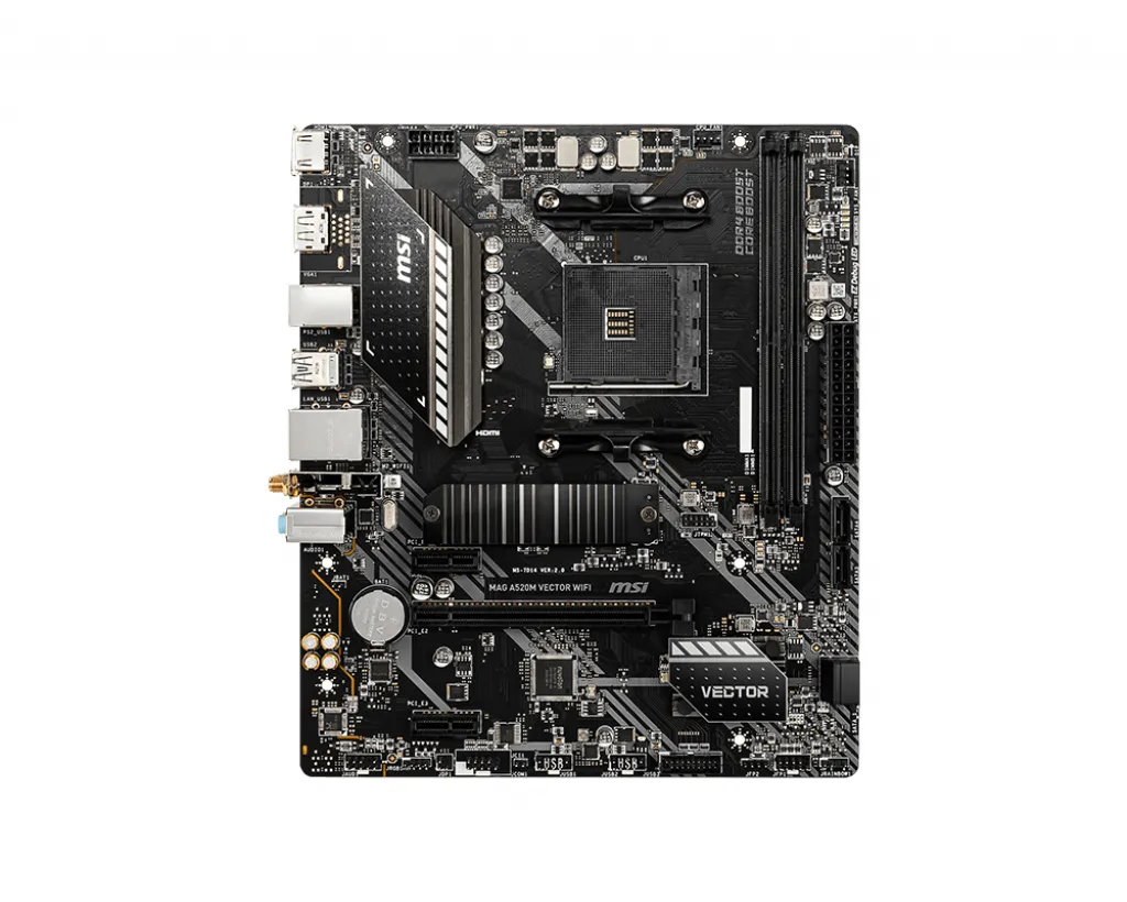 MSI MAG A520M Vector Wi-Fi mATX - moderkort