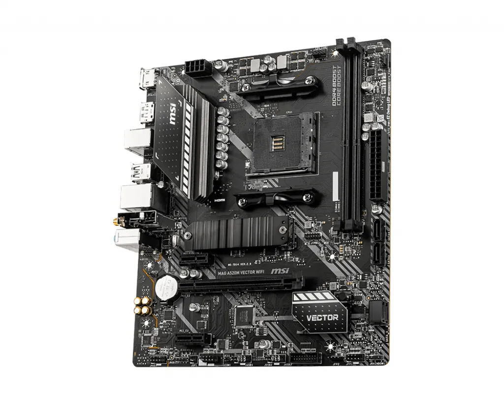 MSI MAG A520M Vector Wi-Fi mATX - moderkort