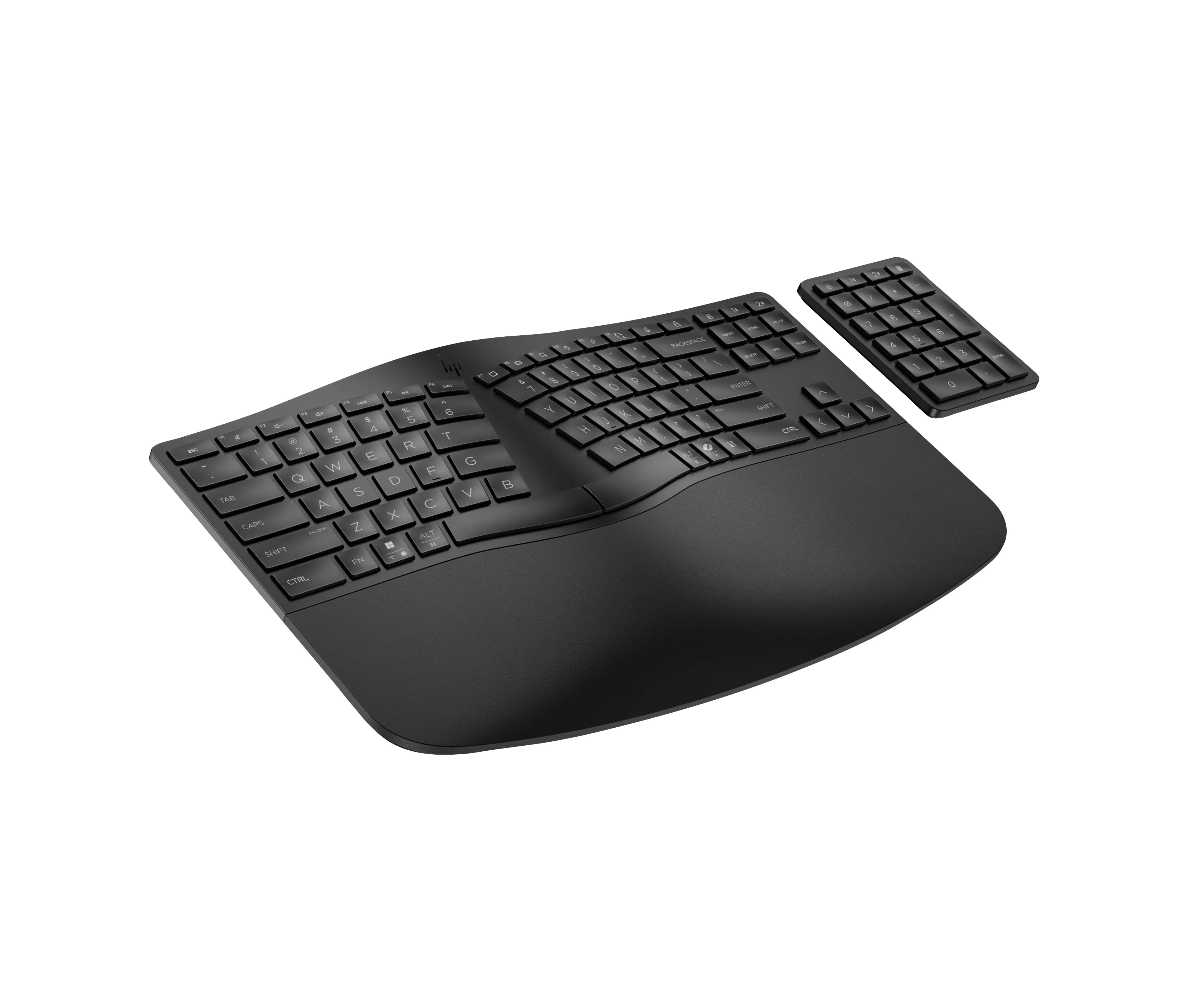 HP 965 Wireless Ergonomic Keyboard, Black