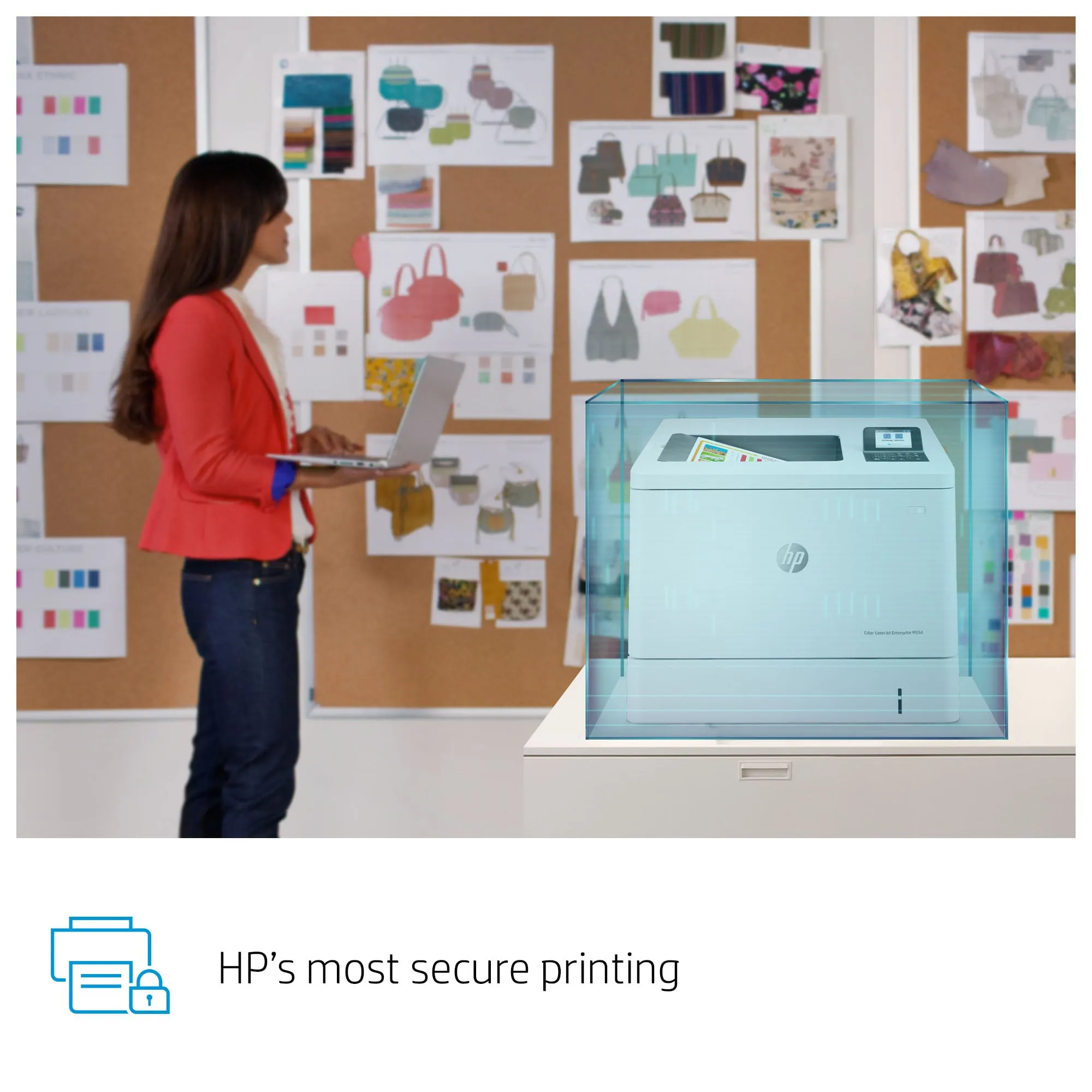 HP Color LaserJet Ent M554dn Prntr