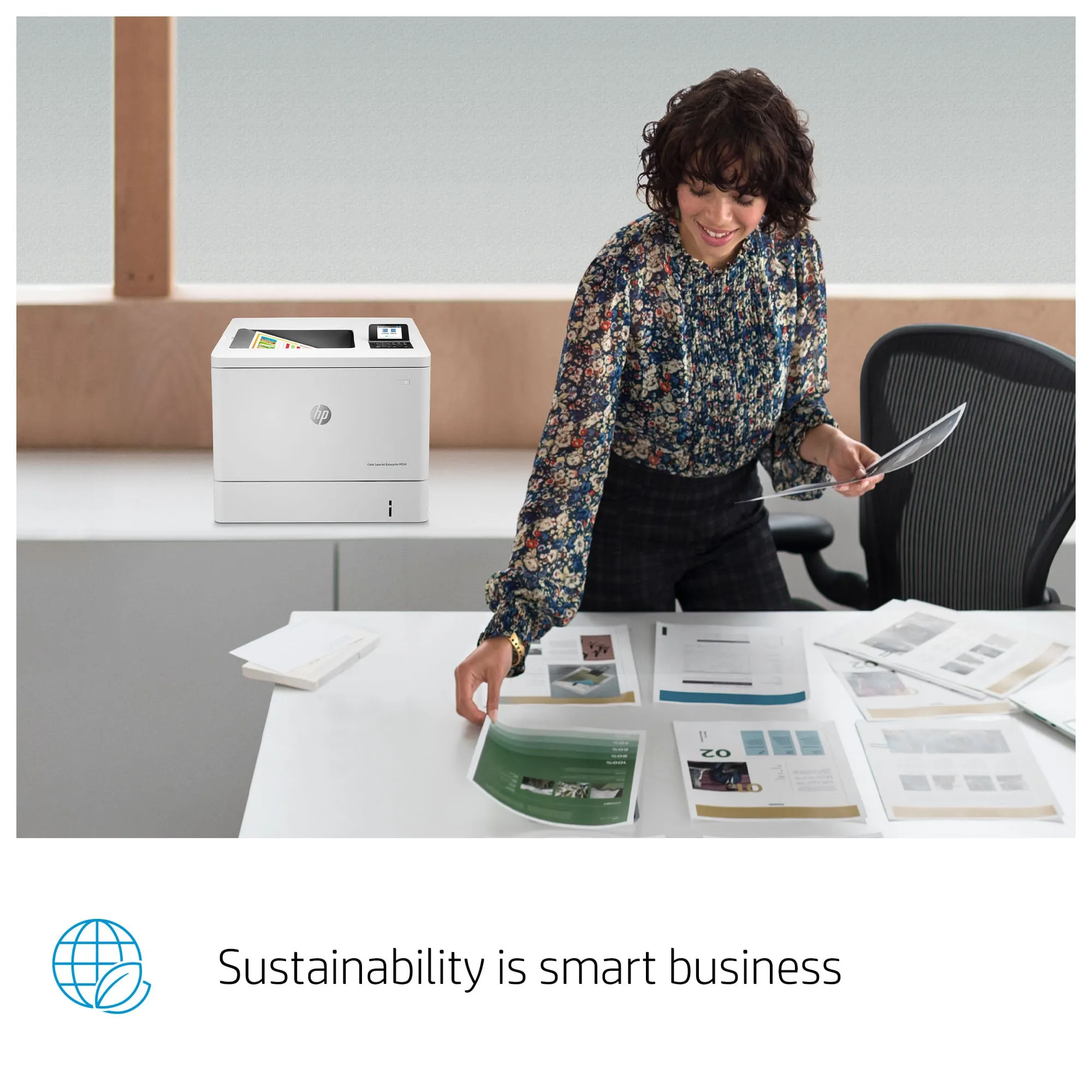 HP Color LaserJet Ent M554dn Prntr