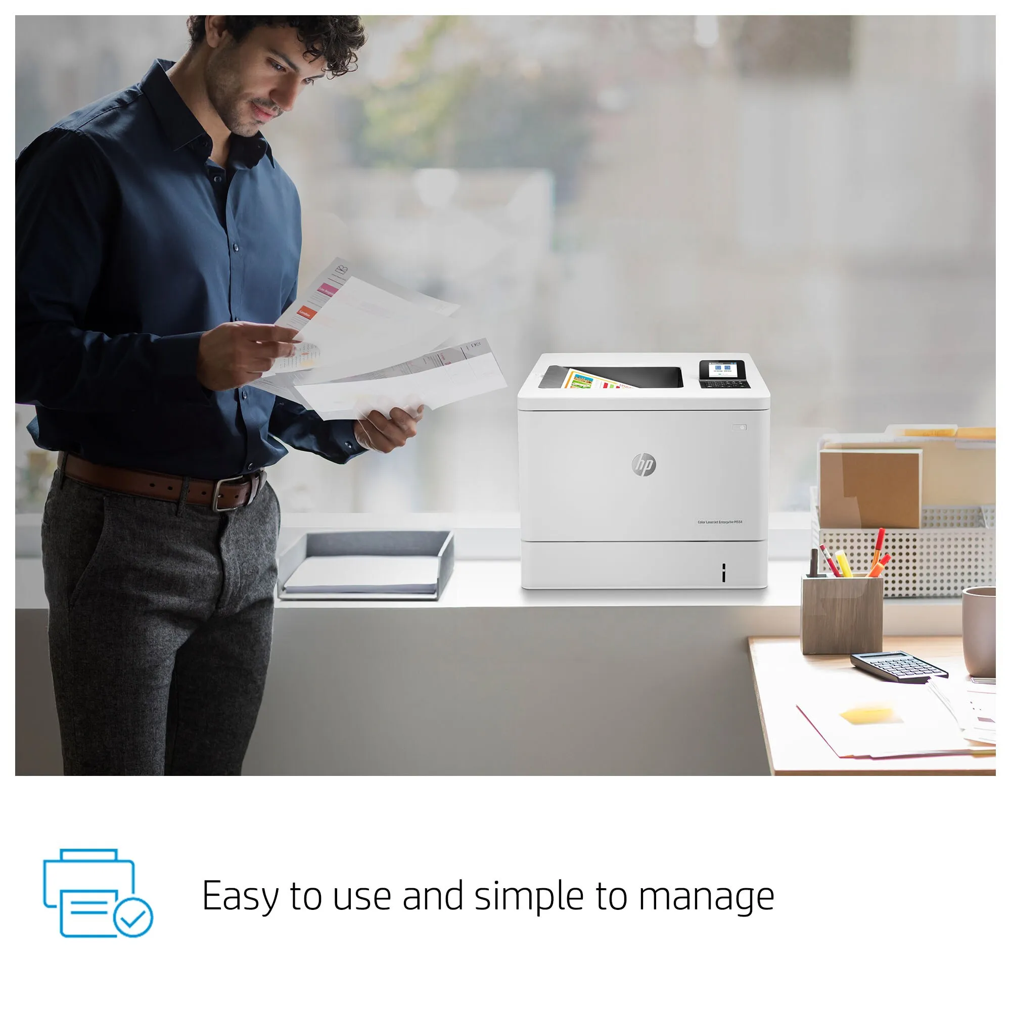 HP Color LaserJet Ent M554dn Prntr
