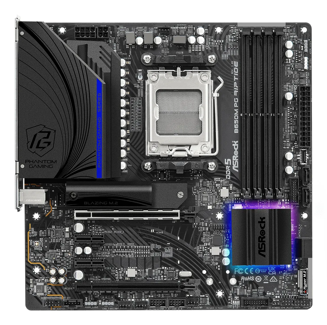 ASRock B650M PG Riptide mATX - moderkort
