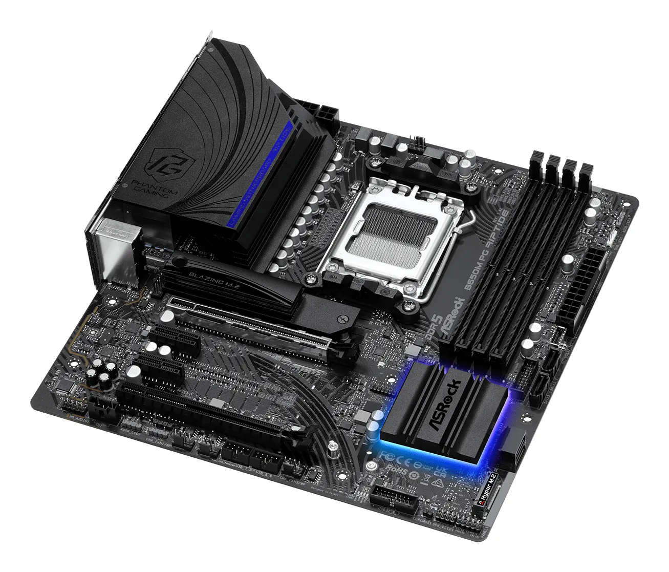 ASRock B650M PG Riptide mATX - moderkort