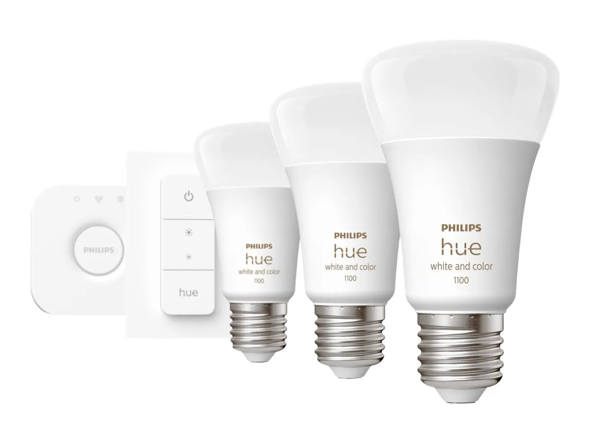 Philips Hue White and colour ambience Starter kit E27