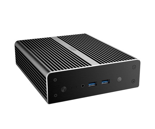 Akasa Akasa Newton X fl&auml;ktfri NUC-datorl&aring;da, aluminium, svart