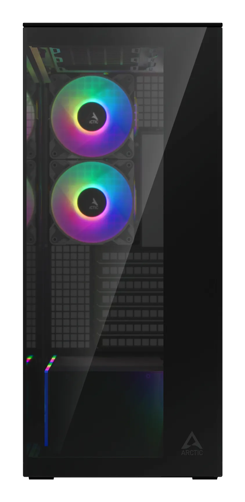 Arctic Xtender 5x A-RGB Fans E-ATX - mid case with window, Mirror Black