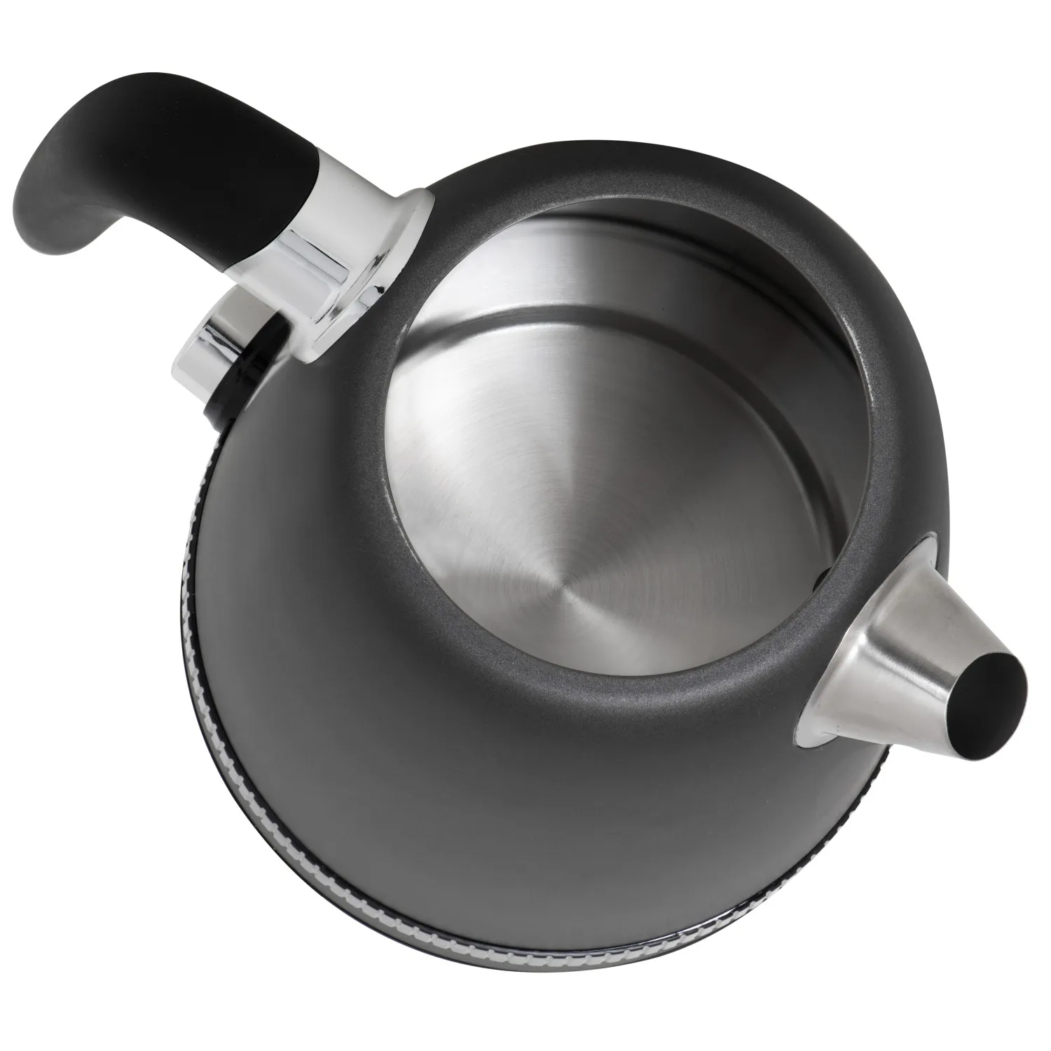 Adler AD 1295g kettle, 1.7L, 2200W, Satin grey
