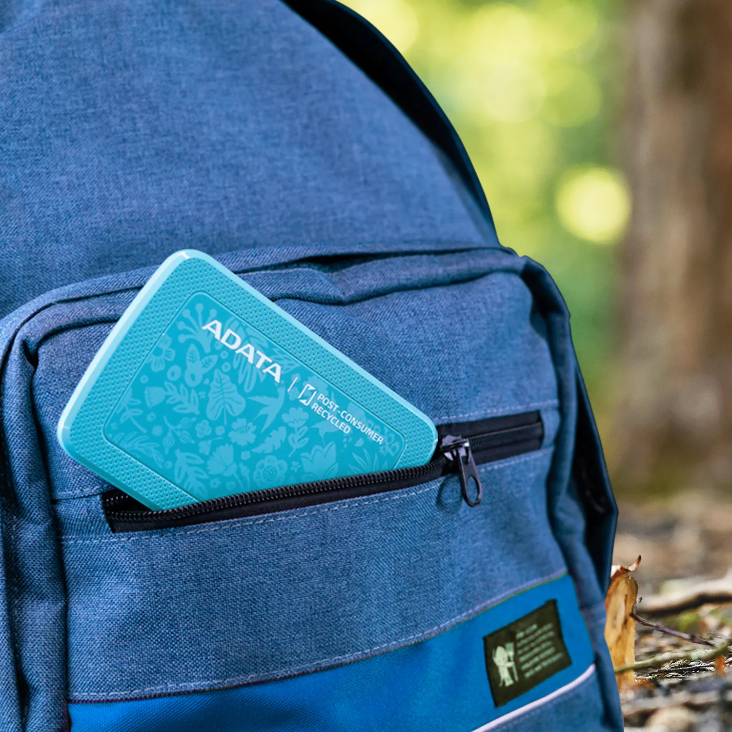 ADATA HC300 Eco  1 TB -ulkoinen kovalevy, Vihre&auml;