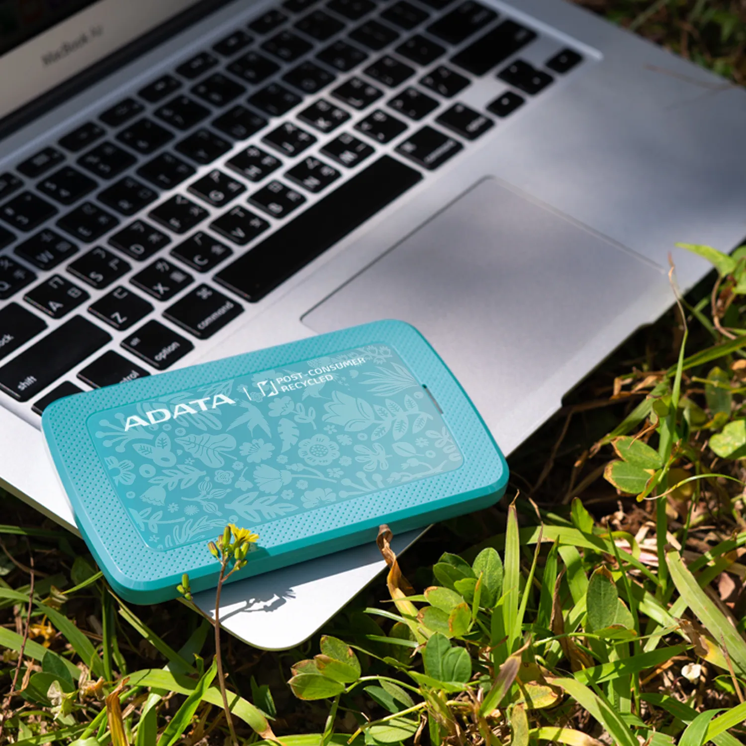 ADATA HC300 Eco  1 TB -ulkoinen kovalevy, Vihre&auml;