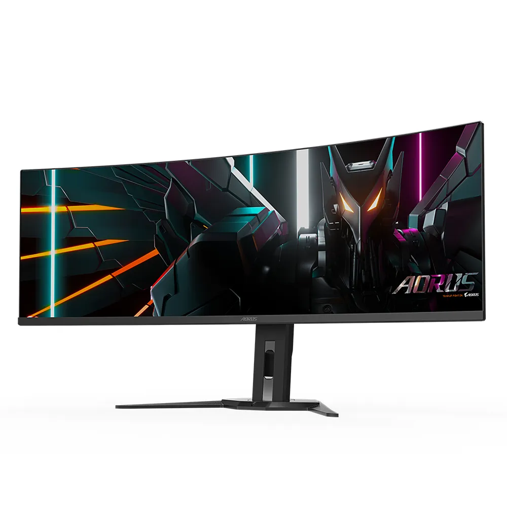 Gigabyte AORUS CO49DQ 49&quot; DQHD, OLED -kaareva pelin&auml;ytt&ouml;