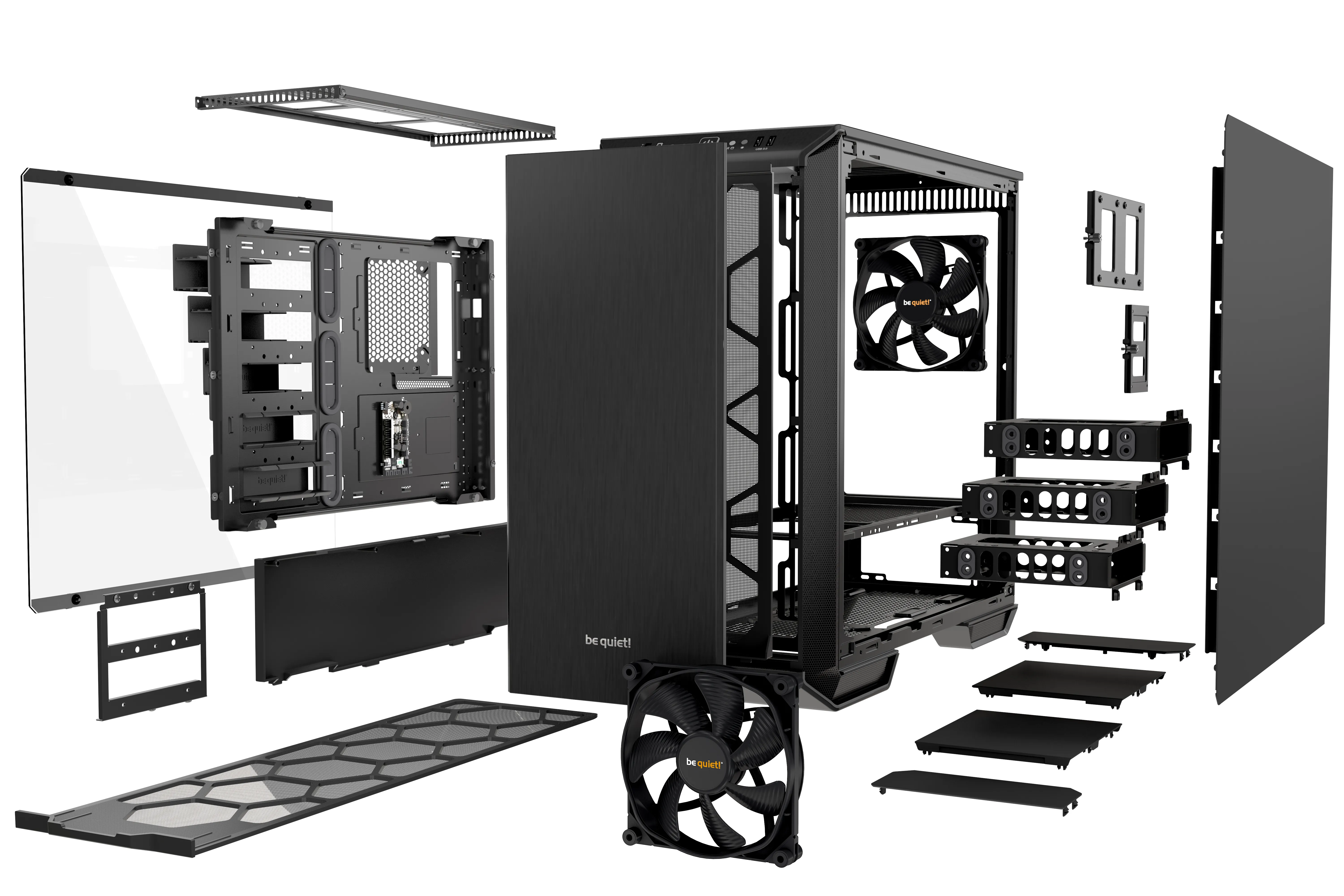 be quiet! Dark Base 700 - Mid Tower case, window, Black
