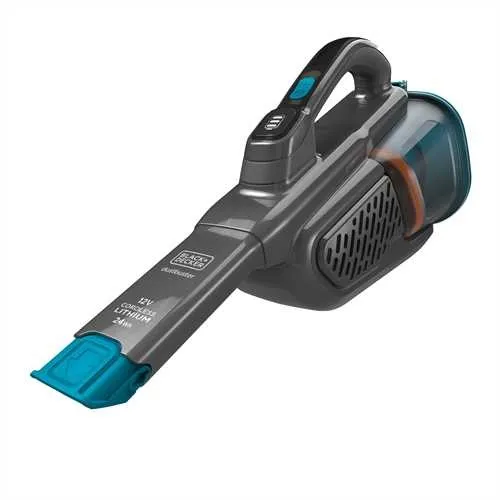 BLACK+DECKER BHHV320B 12V 0.7 L 2 Ah -k&auml;sik&auml;ytt&ouml;inen imuri, musta, sininen