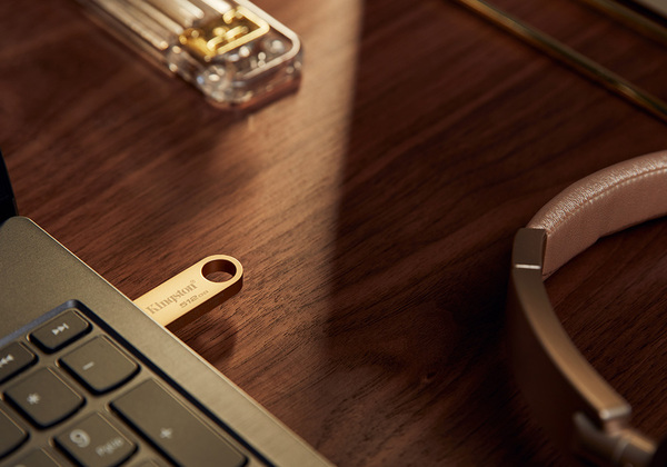 Kingston DataTraveler SE9 G3 USB 3.2 Gen 1 512GB memory stick, Gold