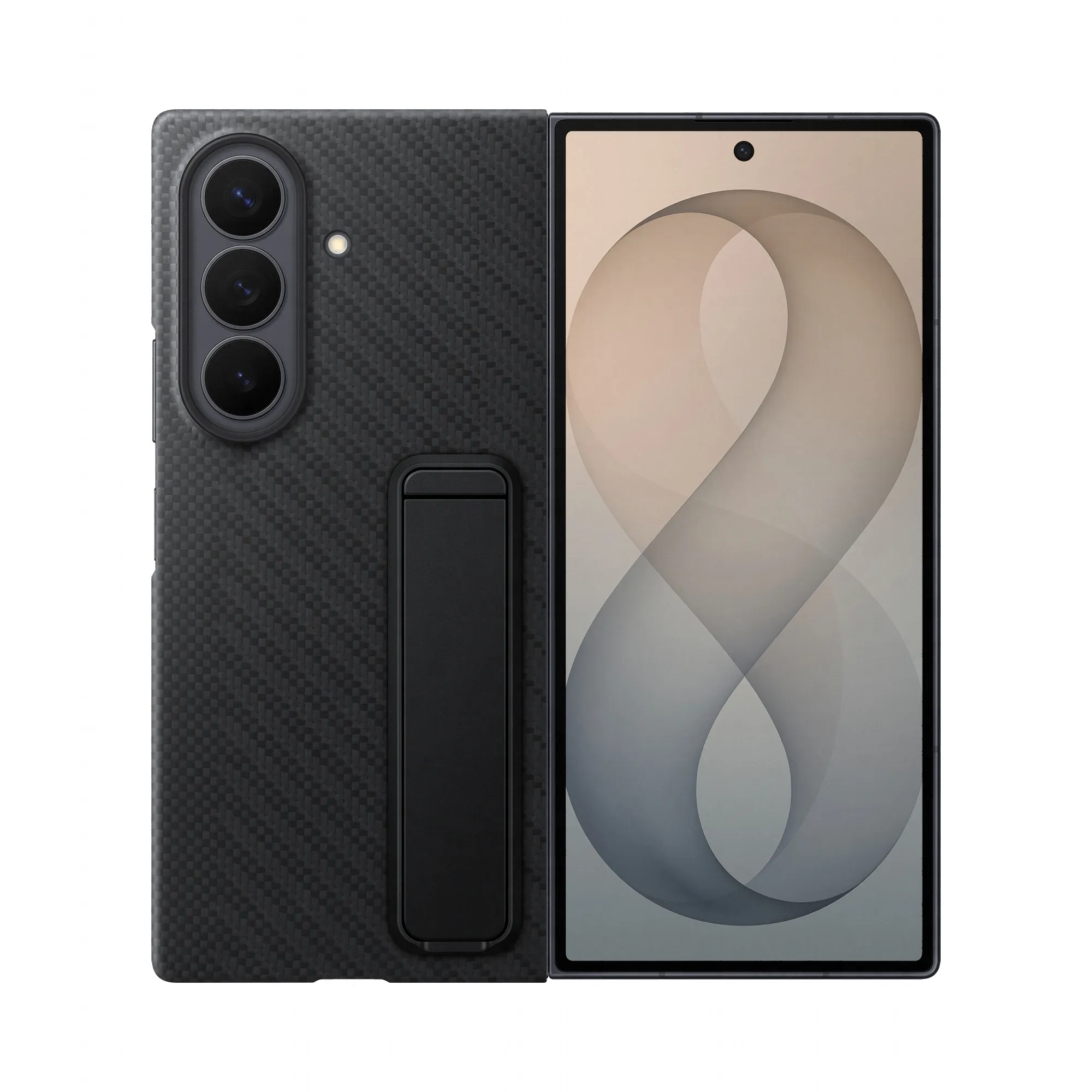 Samsung Galaxy Tab S10 Ultra Carbon Standing - fodral, Svart