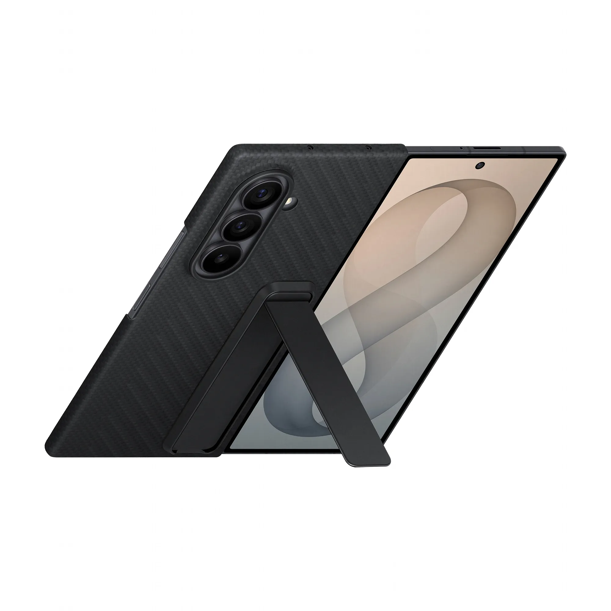 Samsung Galaxy Tab S10 Ultra Carbon Standing - fodral, Svart