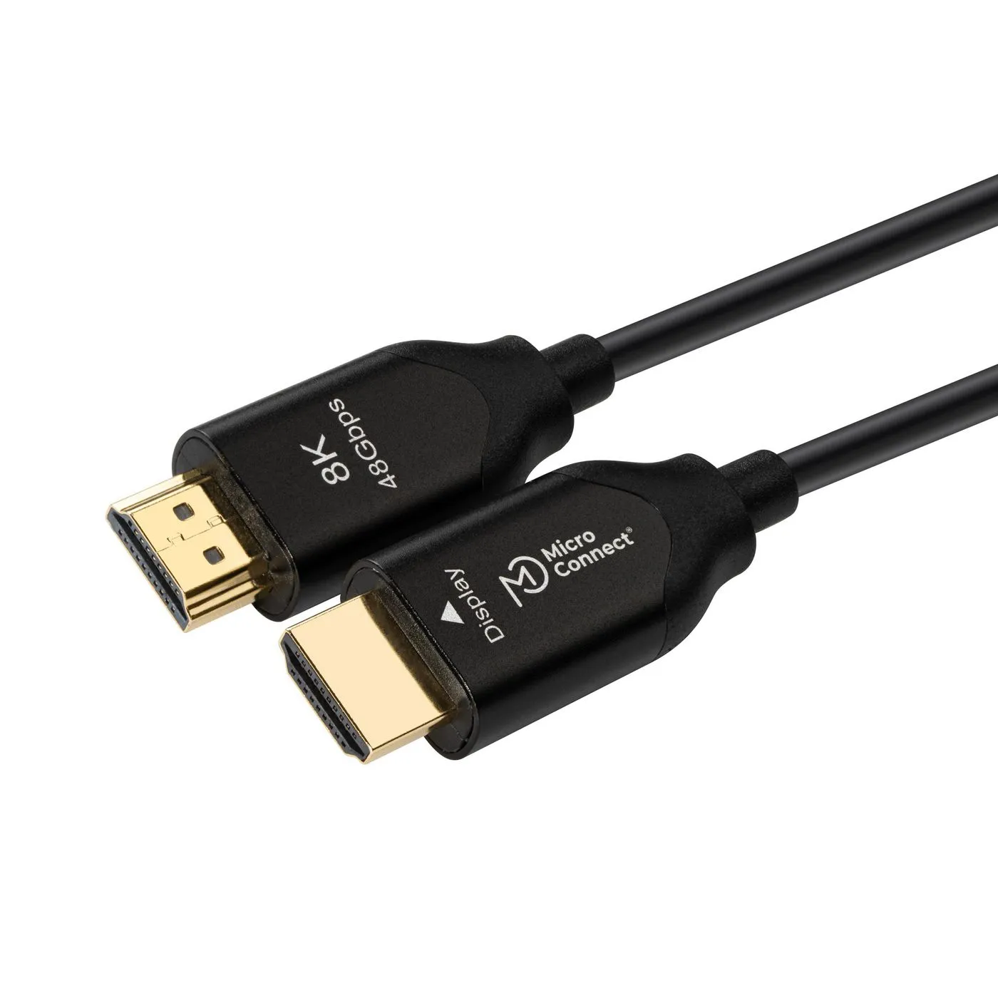 MicroConnect Optic HDMI – HDMI 2,1 - kabel, 15 m, Svart