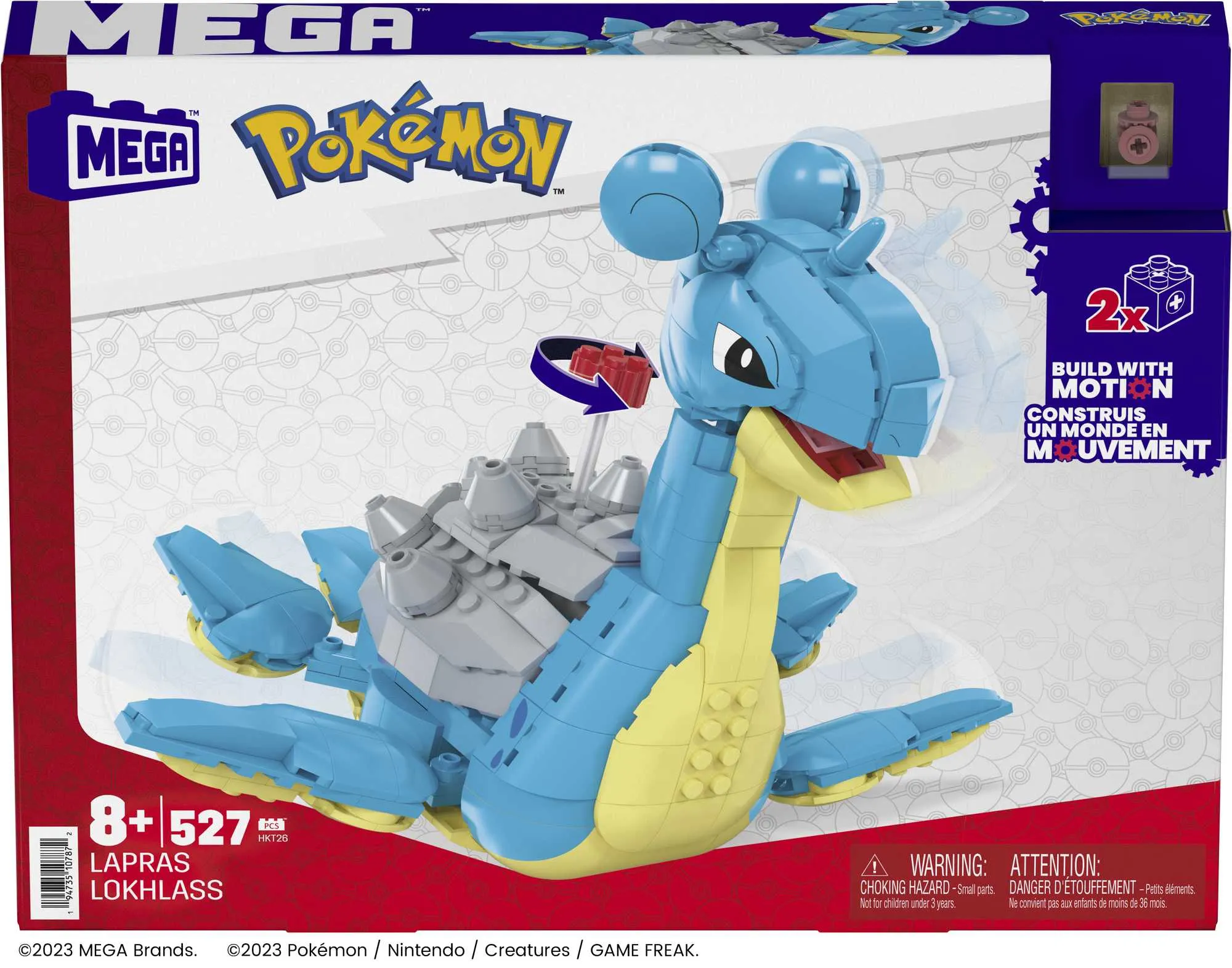 Mattel MEGA Pokémon Lapras Construction Toy