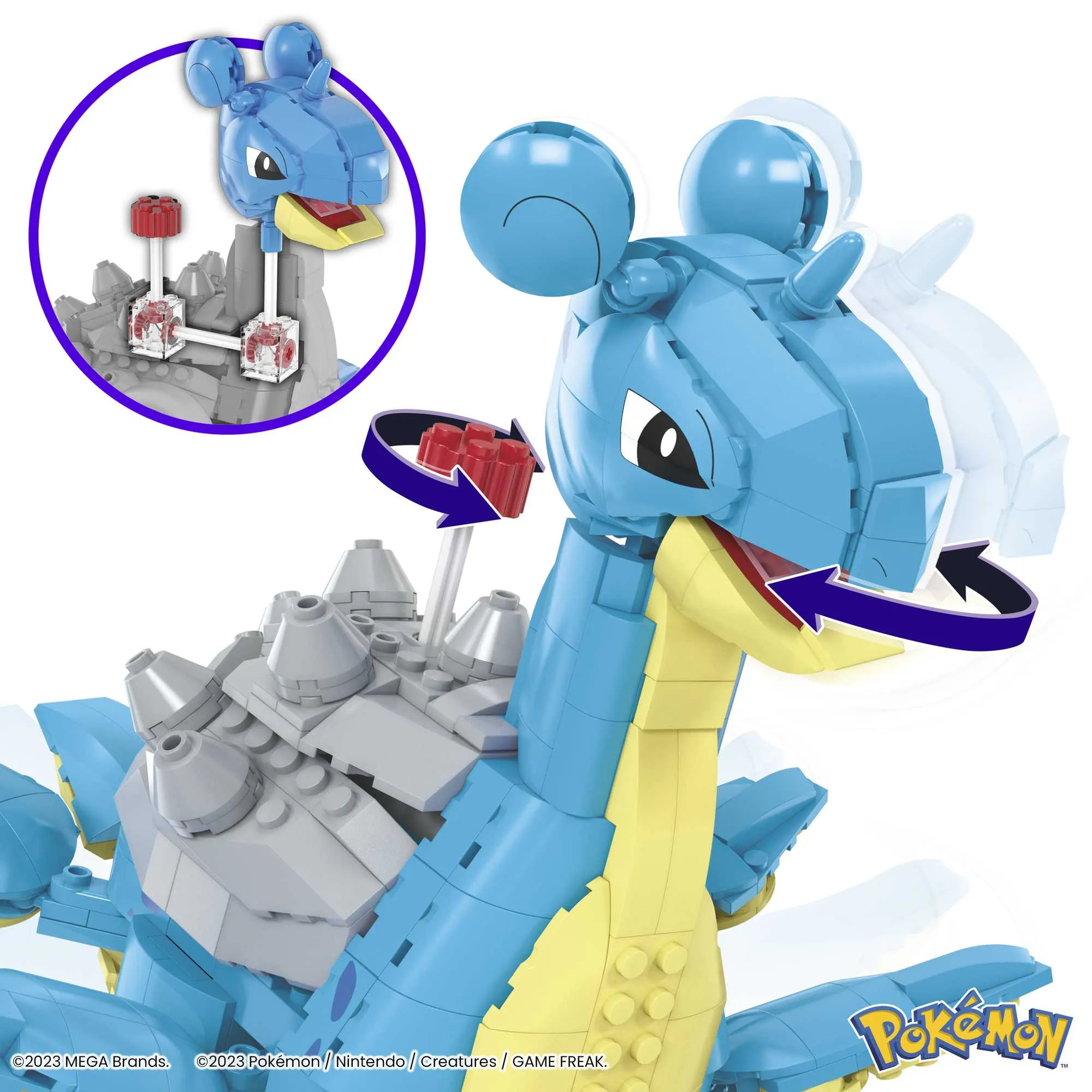 Mattel MEGA Pokémon Lapras Construction Toy