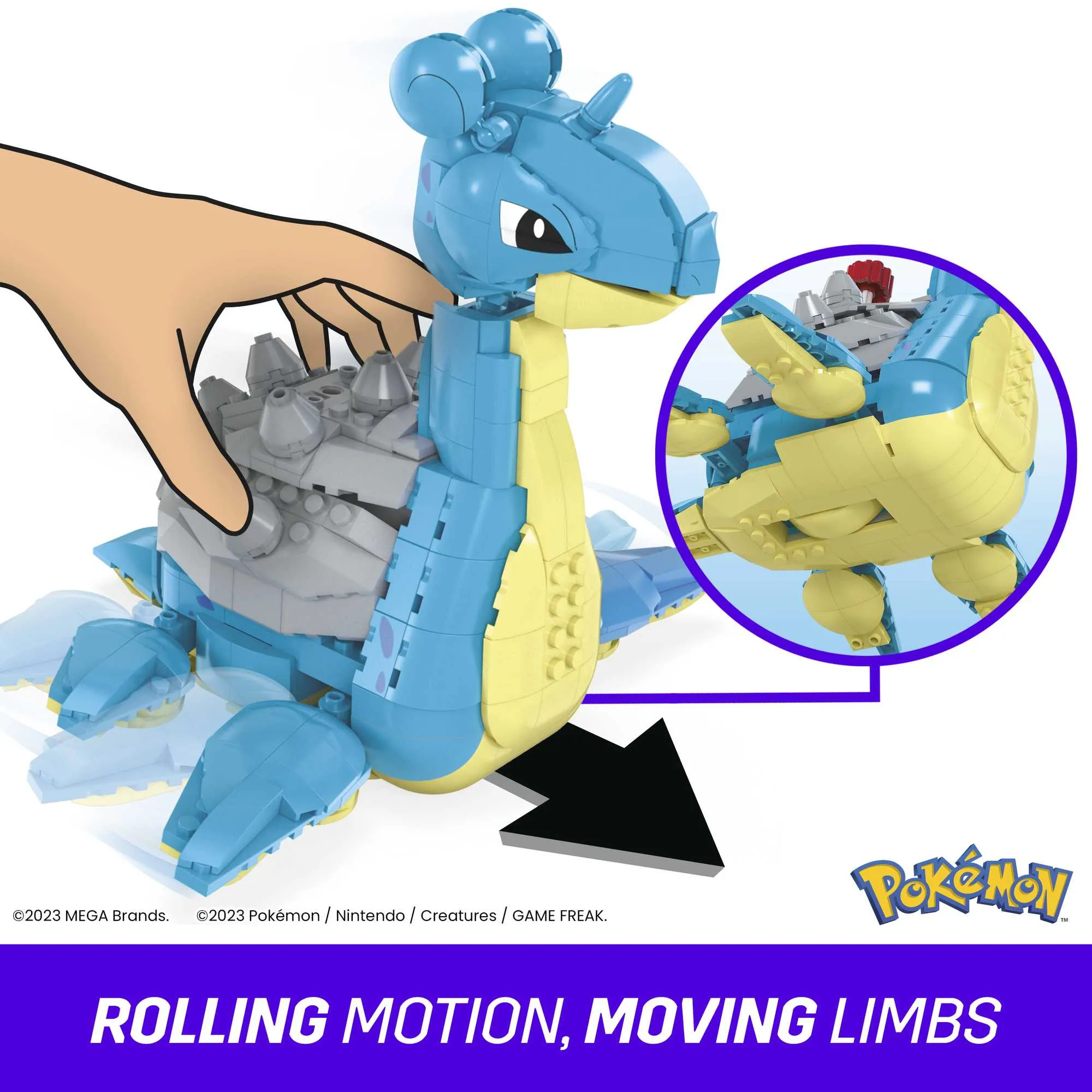 Mattel MEGA Pokémon Lapras Construction Toy