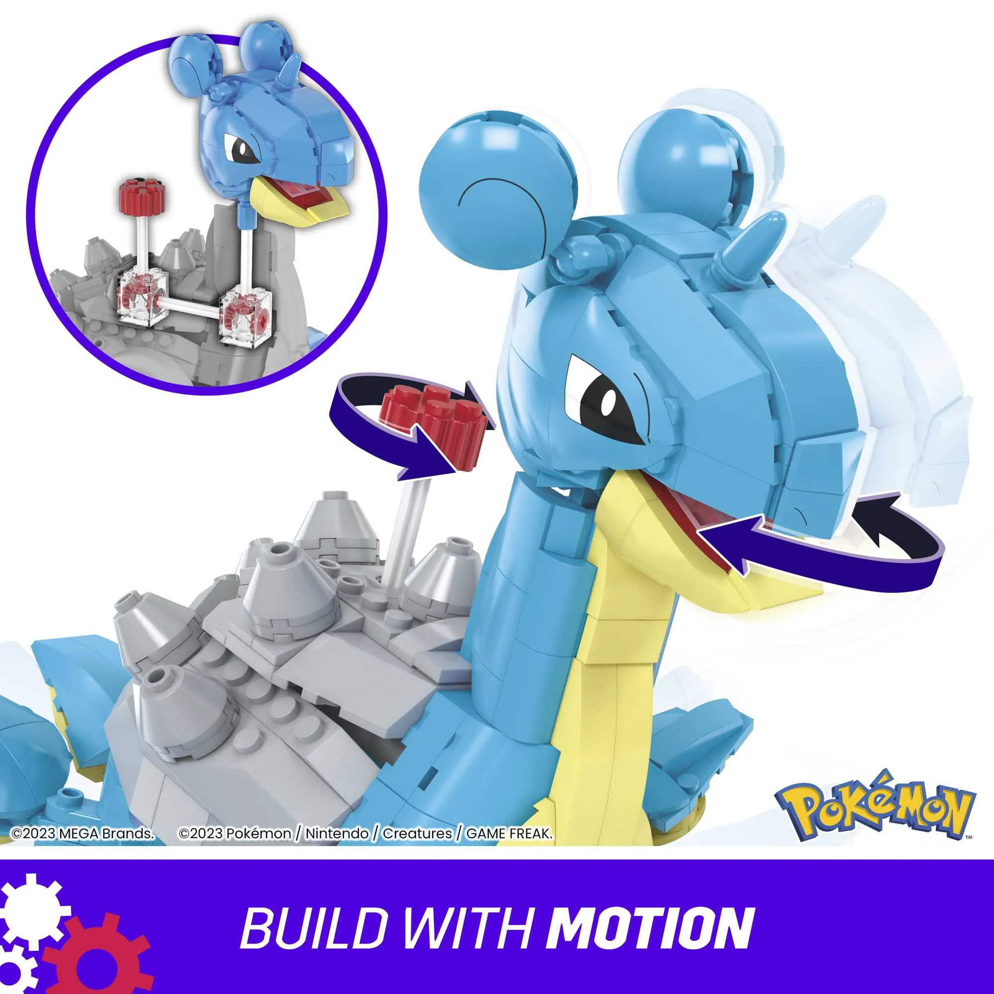 Mattel MEGA Pok&eacute;mon Lapras Construction Toy
