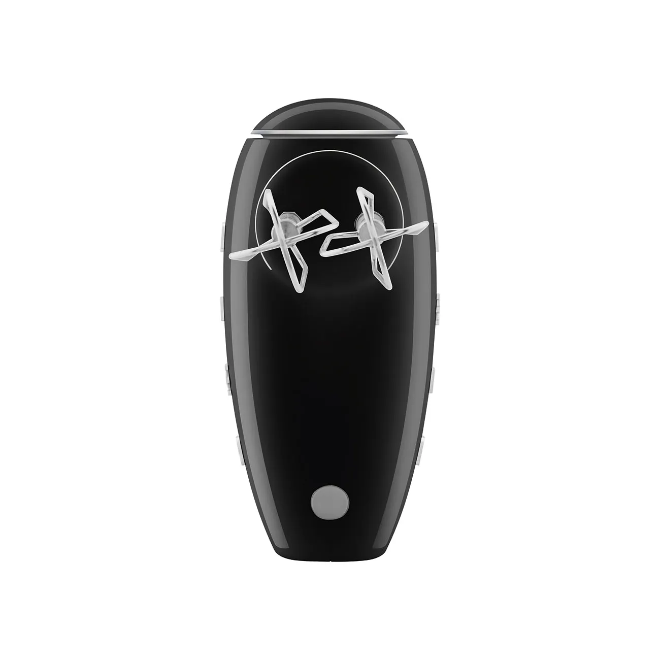 SMEG 50's Style HMF01BLEU 250W Hand Mixer, Black