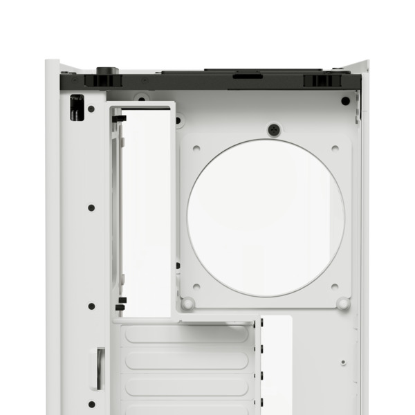 HAVN HS 360 VGPU Midi-Tower Case with window, White