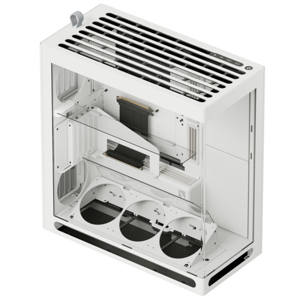 HAVN HS 360 VGPU Midi-Tower Case with window, White