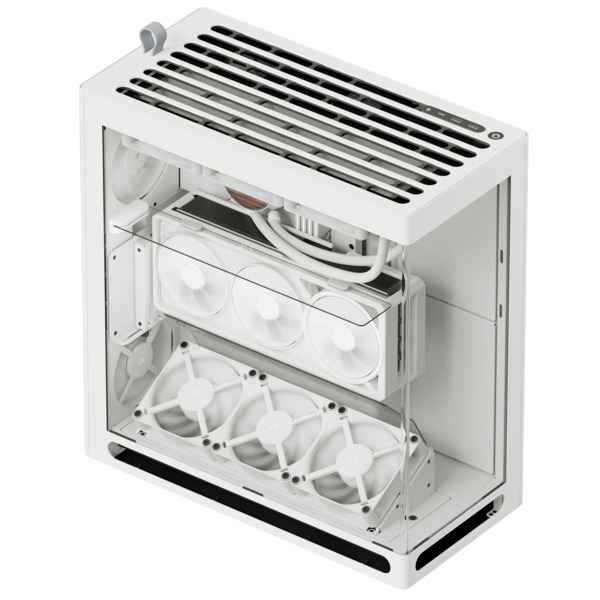 HAVN HS 360 VGPU Midi-Tower Case with window, White